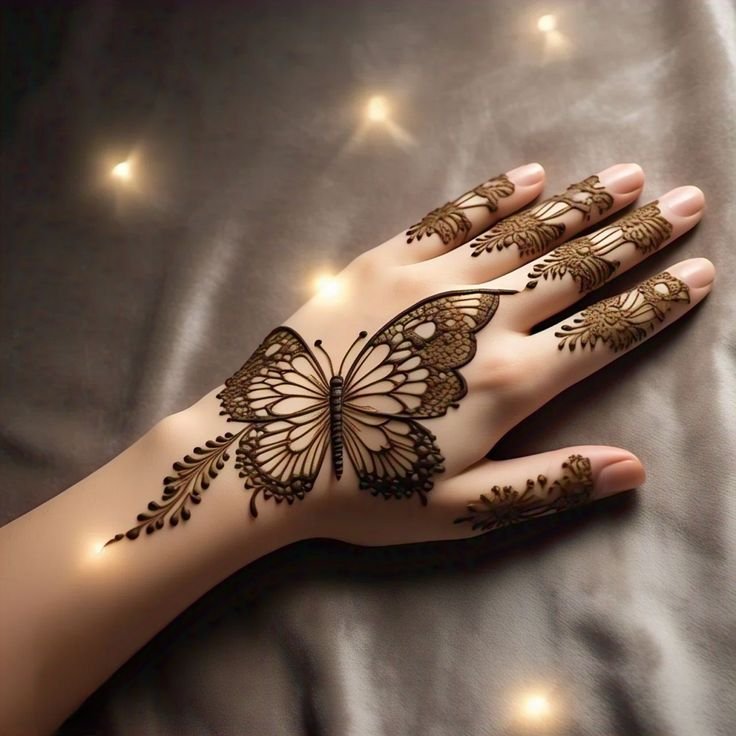 40 Beautiful Butterfly Mehndi Designs The Latest Trend Every Girl Is Obsessed With